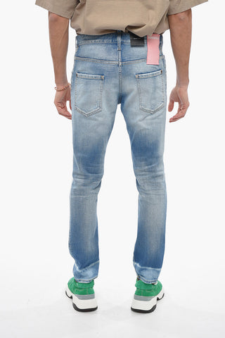 5-Taschen-Jeans Skater-Fit mit 16cm Rissen