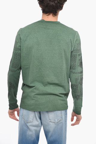 T-Shirt Girocollo Over Surf Fit in Cotone Tie Dye