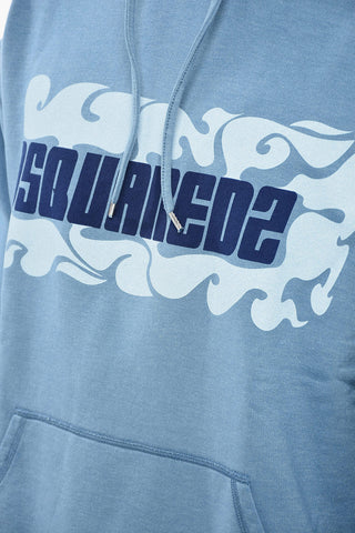 Maxipocketed WAVE LOGO Hoodie