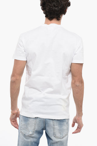 Crew Neck Cool Fit T-Shirt with Printed Logo
