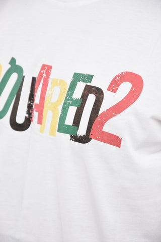 Crew Neck Cool Fit T-Shirt with Printed Logo