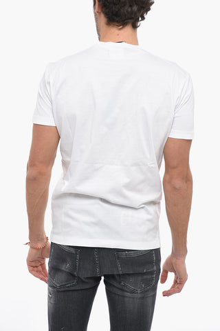 Cool-Fit-T-Shirt mit Rundhalsausschnitt und Logo-Print