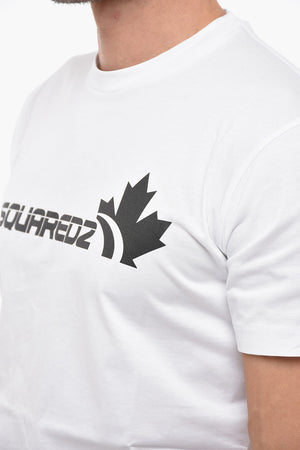 Cool-Fit-T-Shirt mit Rundhalsausschnitt und Logo-Print