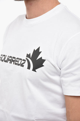 Cool-Fit-T-Shirt mit Rundhalsausschnitt und Logo-Print