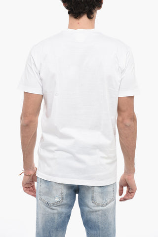 Crew Neck CALIFORNIA Printed T-Shirt