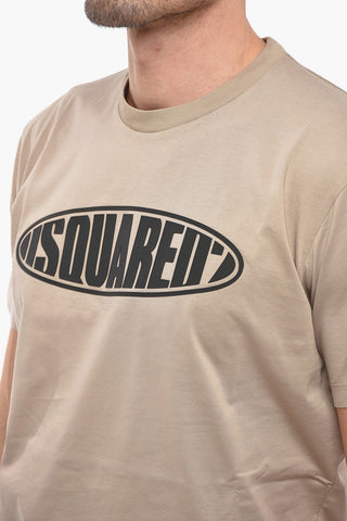 T-Shirt Girocollo SURF BOARD con Logo in RIlievo