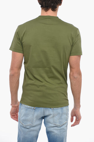 Crew Neck Cool Fit T-Shirt with Printed Logo