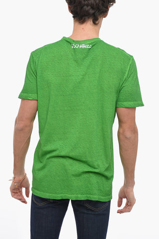 Cool Fit Crew Neck T-Shirt with Print
