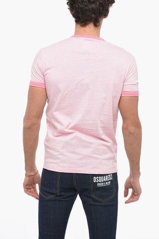 Crew Neck BACK TO BASICS Cotton T-Shirt