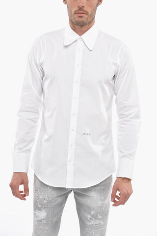 Cotton 1964 Shirt with Rounded Standard Collar
