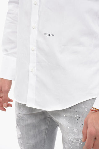 Cotton 1964 Shirt with Rounded Standard Collar