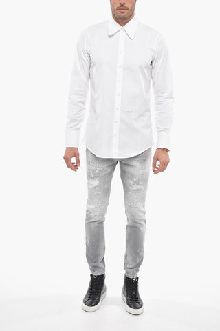 Cotton 1964 Shirt with Rounded Standard Collar