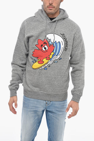 Fleece Cotton SURFONG LEAF Hoodie