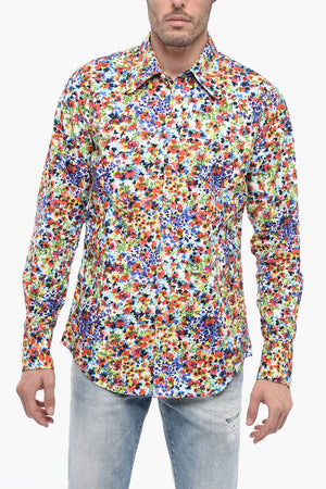 Camicia in Cotone BOB con Motivo Florale