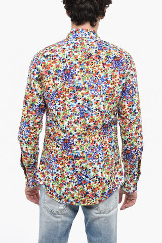 Cotton Shirt BOB with Floral Pattern