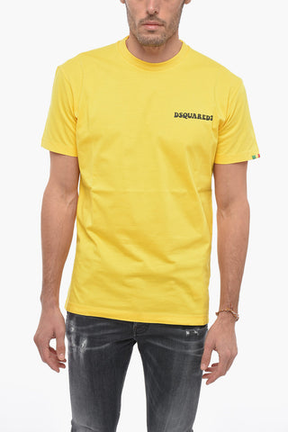Crew Neck Cool Fit T-Shirt with Printed Logo