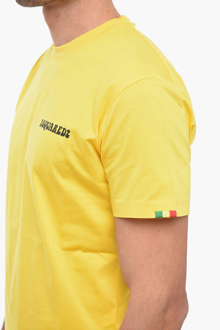 Crew Neck Cool Fit T-Shirt with Printed Logo