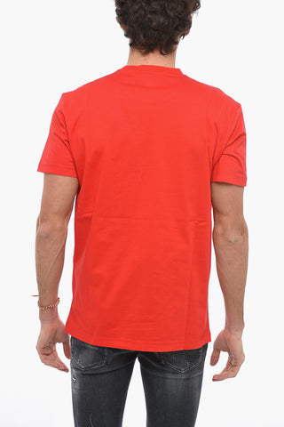 Crew Neck SURF BOARD T-Shirt with Embossed Logo