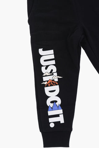 Joggers SNOW DAY con Stampa Logo Laterale