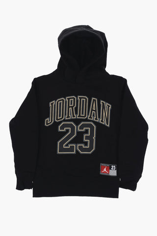 AIR JORDAN Hoodie aus Baumwoll-Fleece-Mix mit erhabenem Logo
