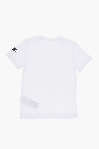 Crewneck T-Shirt WILDERNESS FUTURA in Solid Color with Front Print