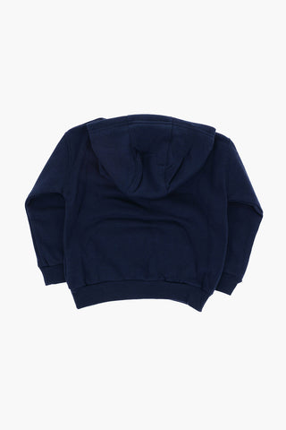 면 혼방 플리스 후디