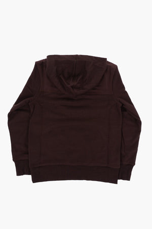 ALL STAR CHUCK TAYLOR Solid-Color Hooded Sweatshirt with Large Front Logo
