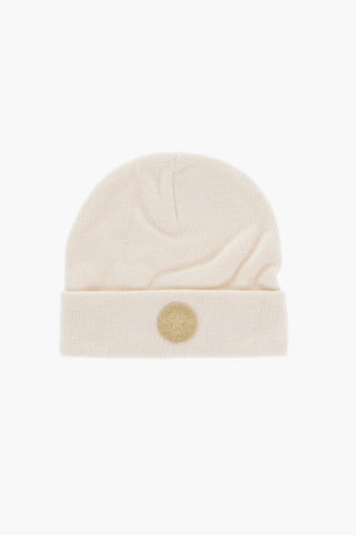 ALL STAR CHUCK TAYLOR Solid Color Beanie with Contrasting Logo