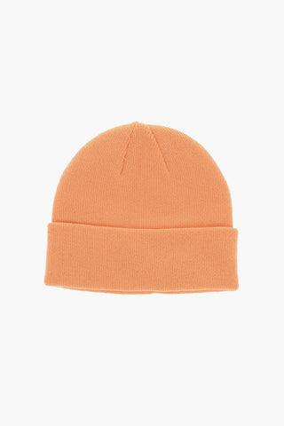 Einfarbige Beanie Mit Stickerei