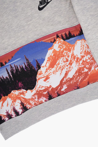 Hoodie SNOW DAY aus Baumwollfleece
