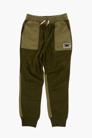 RENEW Solid-Color Joggers with Elastic Waistband