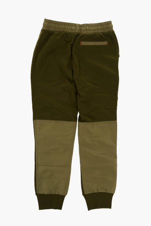 RENEW Solid-Color Joggers with Elastic Waistband