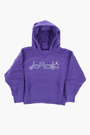 AIR JORDAN Kapuzen-Sweatshirt TAKE FLIGHT aus gebürstetem Baumwollmix mit Knöpfen am Ärmel