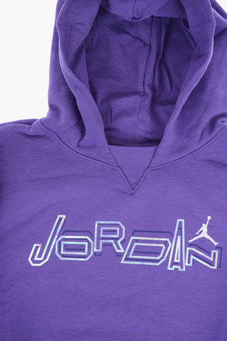 AIR JORDAN Kapuzen-Sweatshirt TAKE FLIGHT aus gebürstetem Baumwollmix mit Knöpfen am Ärmel