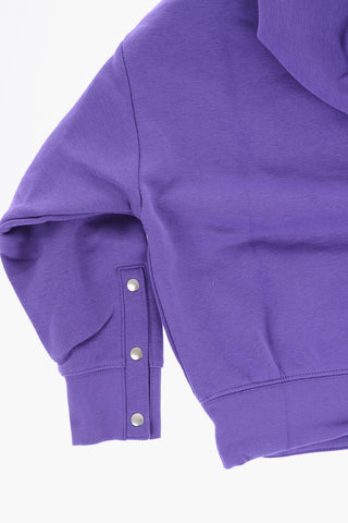 AIR JORDAN Kapuzen-Sweatshirt TAKE FLIGHT aus gebürstetem Baumwollmix mit Knöpfen am Ärmel