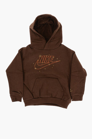 Uni-Hoodie mit aufgesetzter Tasche