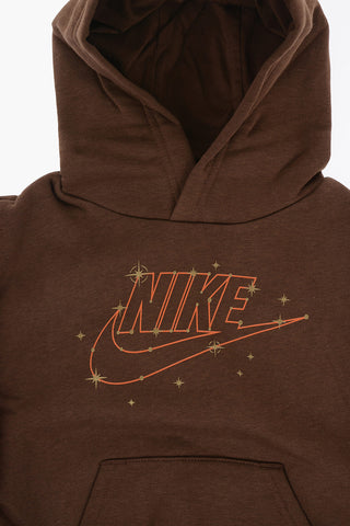 Uni-Hoodie mit aufgesetzter Tasche