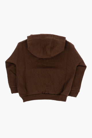 Uni-Hoodie mit aufgesetzter Tasche