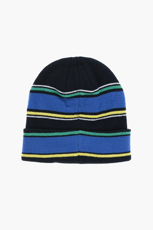 Set Gestreifte Handschuhe und Beanie