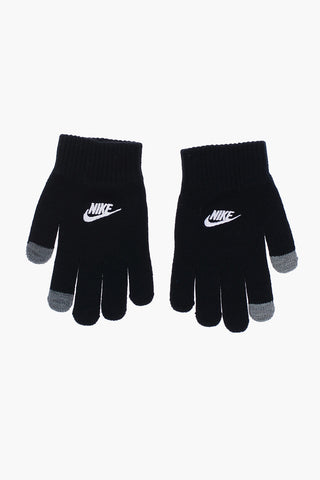 Striped Gloves and Beanie Set