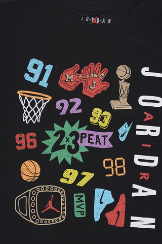 AIR JORDAN Printed Crew-neck T-Shirt