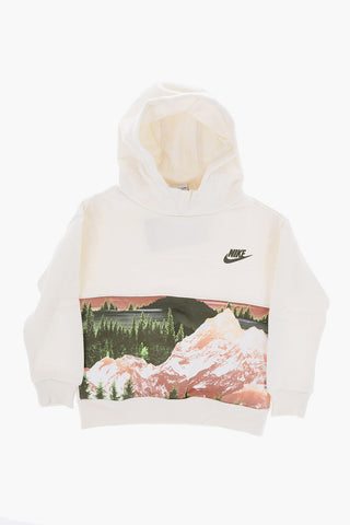 Bedruckter Hoodie SNOW DAY mit 2 Taschen