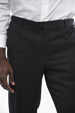 Pantaloni in Lana ACADEMY con Passanti