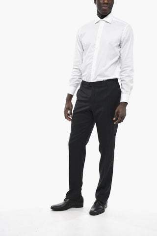 Pantaloni in Lana ACADEMY con Passanti