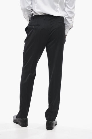 Pantaloni in Lana ACADEMY con Passanti