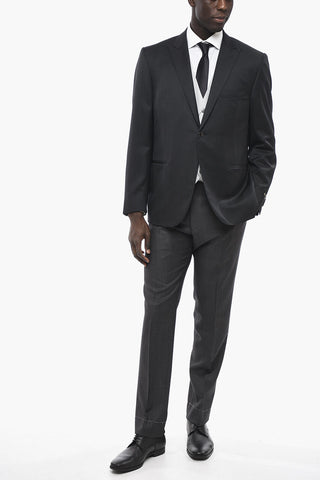 3 Piece CERIMONIA LEADER Suit with Pinstriped Pants