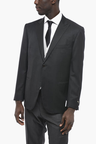 3 Piece CERIMONIA LEADER Suit with Pinstriped Pants