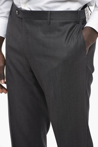 3 Piece CERIMONIA LEADER Suit with Pinstriped Pants