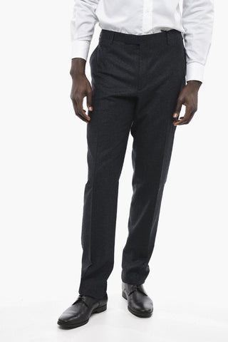 CC COLLECTION Fil-a-Fil Wool Trousers with Belt Loops