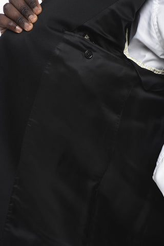 Wool SMOKING LEADER Suit with Satin Details